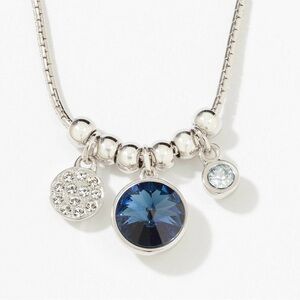 Touchstone Crystal Three Cheers Necklace